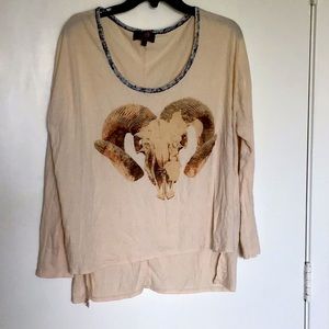 Cute soft long sleeve t shirt